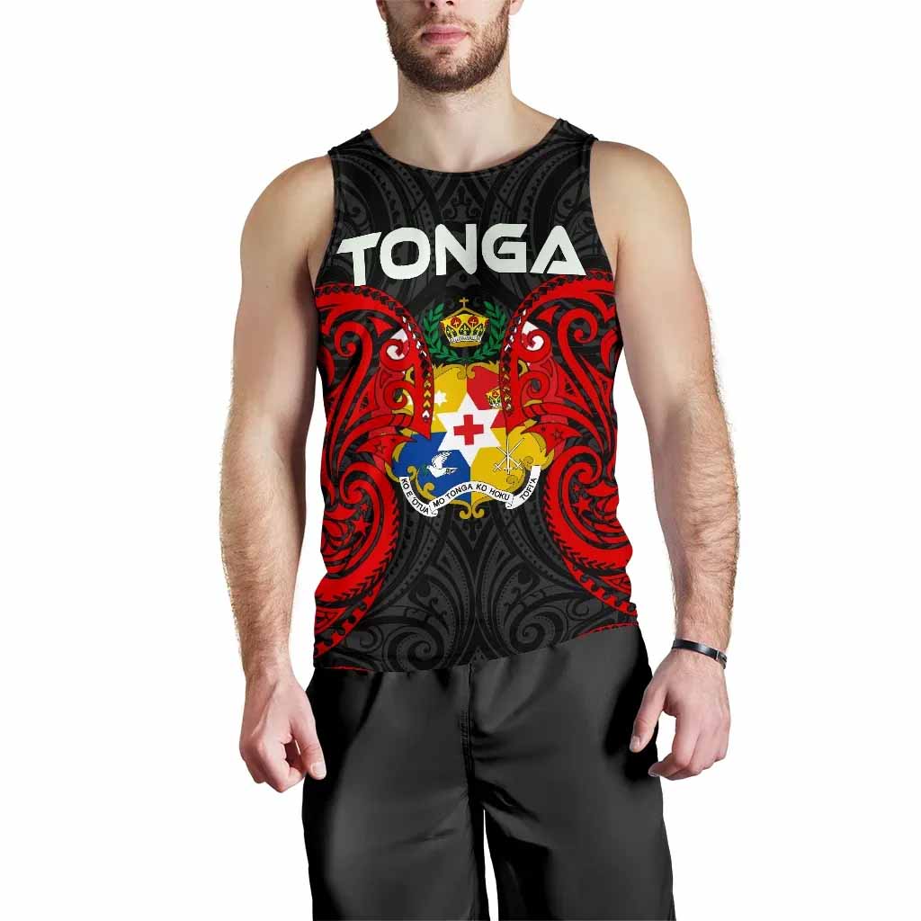 Tonga Polynesian Men Tank Top - Tongan Spirit