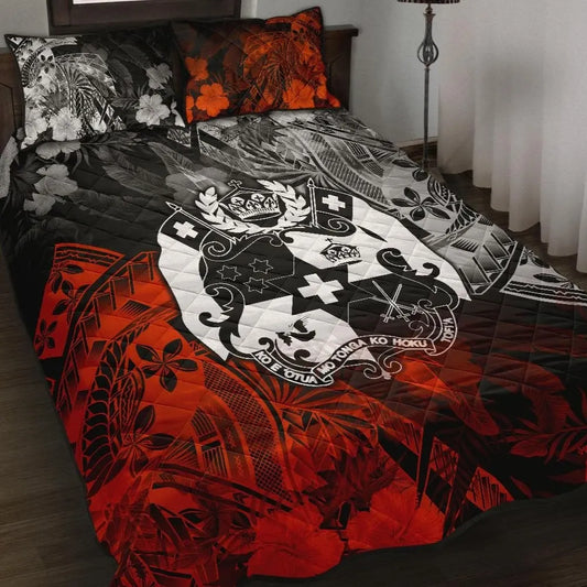 Tonga Polynesian Quilt Bed Set - Vintage Polynesian Style25