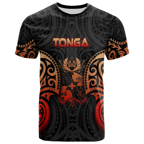 Tonga Polynesian T-Shirt - Spirit Red Version