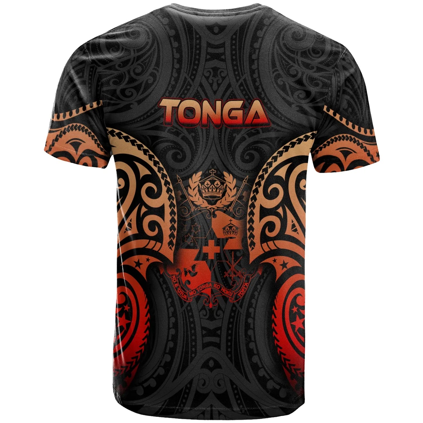 Tonga Polynesian T-Shirt - Spirit Red Version