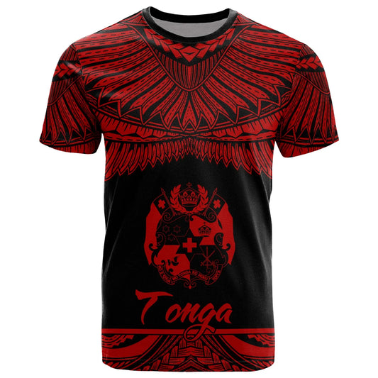 Tonga Polynesian T-Shirt - Tongan Pride Red Version