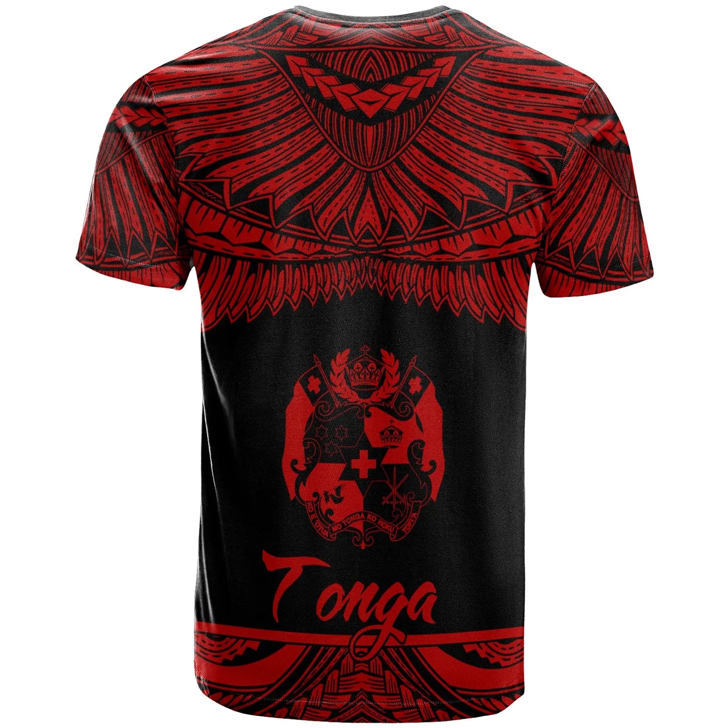 Tonga Polynesian T-Shirt - Tongan Pride Red Version