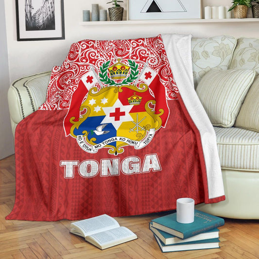 Tonga Premium Blanket - Polynesian Design
