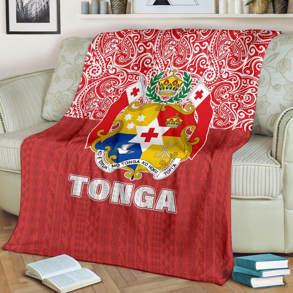 Tonga Premium Blanket - Polynesian Design