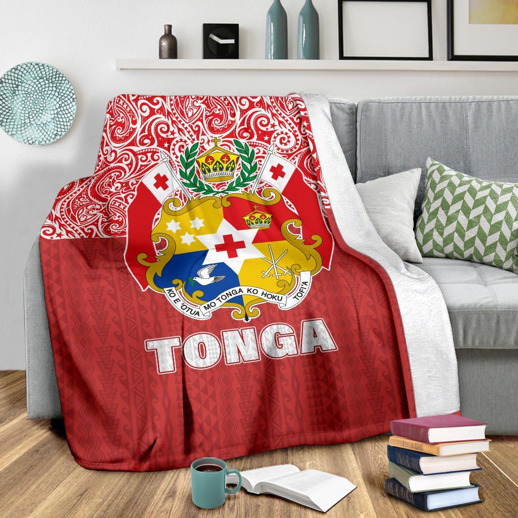 Tonga Premium Blanket - Polynesian Design