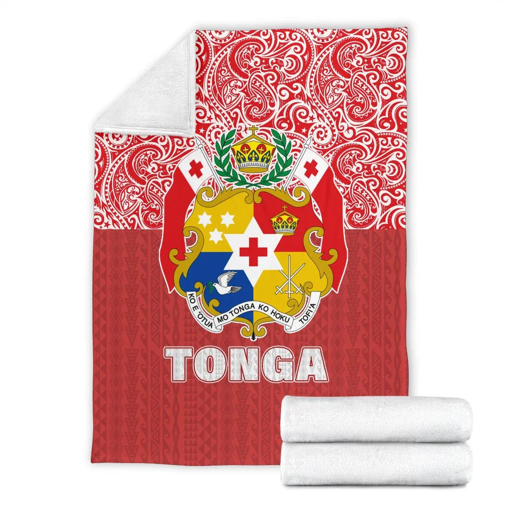 Tonga Premium Blanket - Polynesian Design