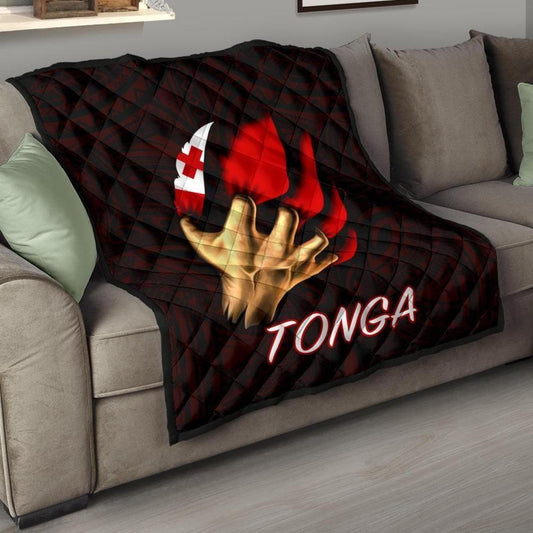 Tonga Premium Quilt - Tonga In Me (Red)
