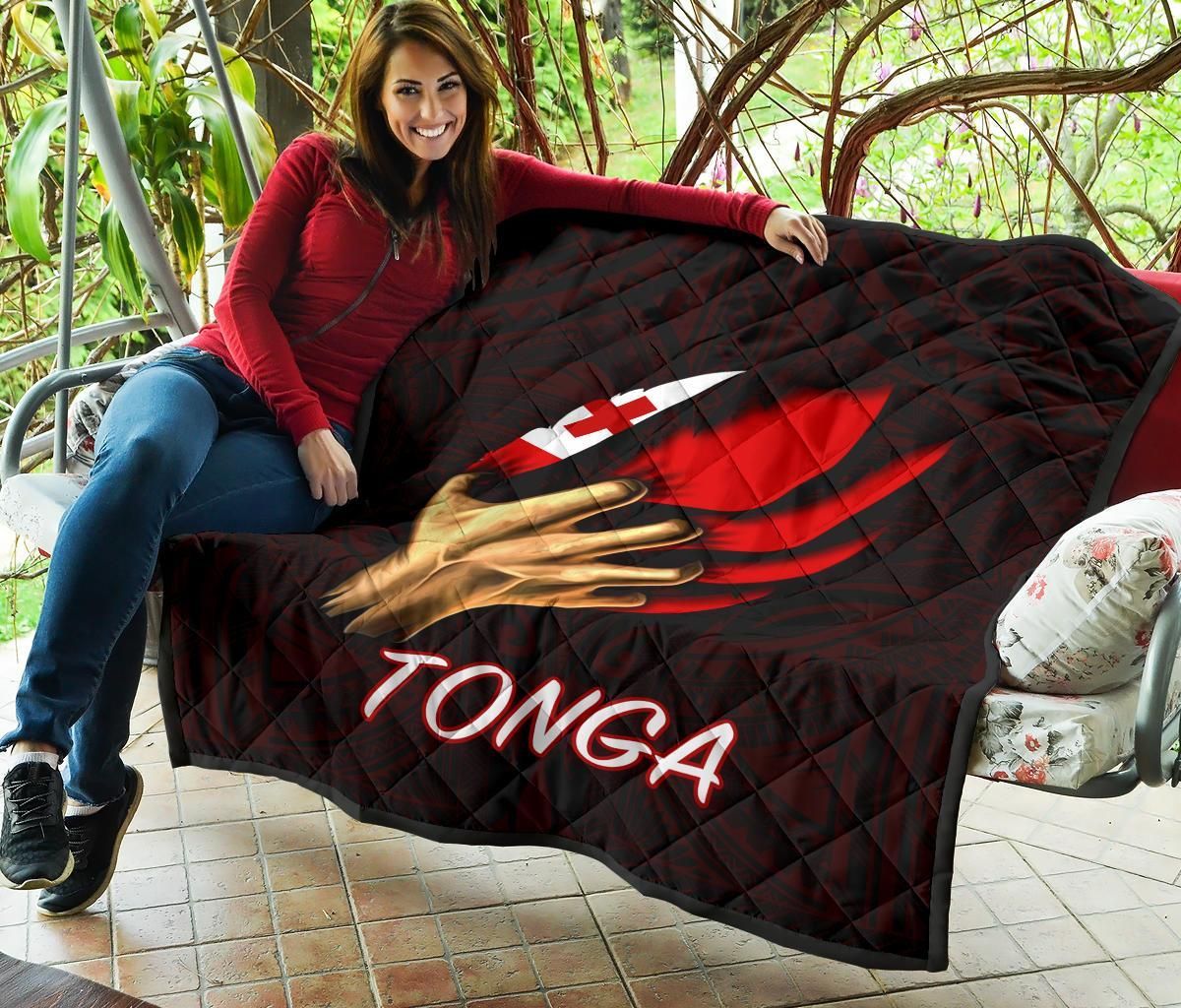 Tonga Premium Quilt - Tonga In Me (Red)