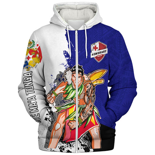 Tonga Sherpa Hoodie Pride