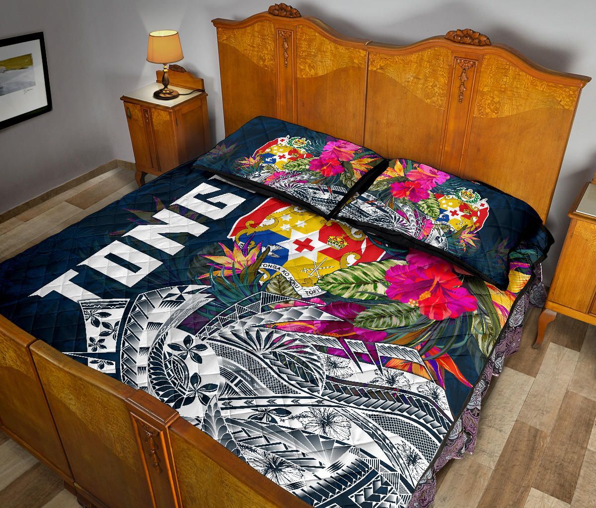 Tonga Quilt Bed Set - Tonga Summer Vibes