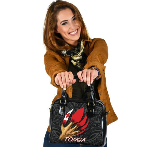 Tonga Shoulder Handbag - Tonga In Me (Black)