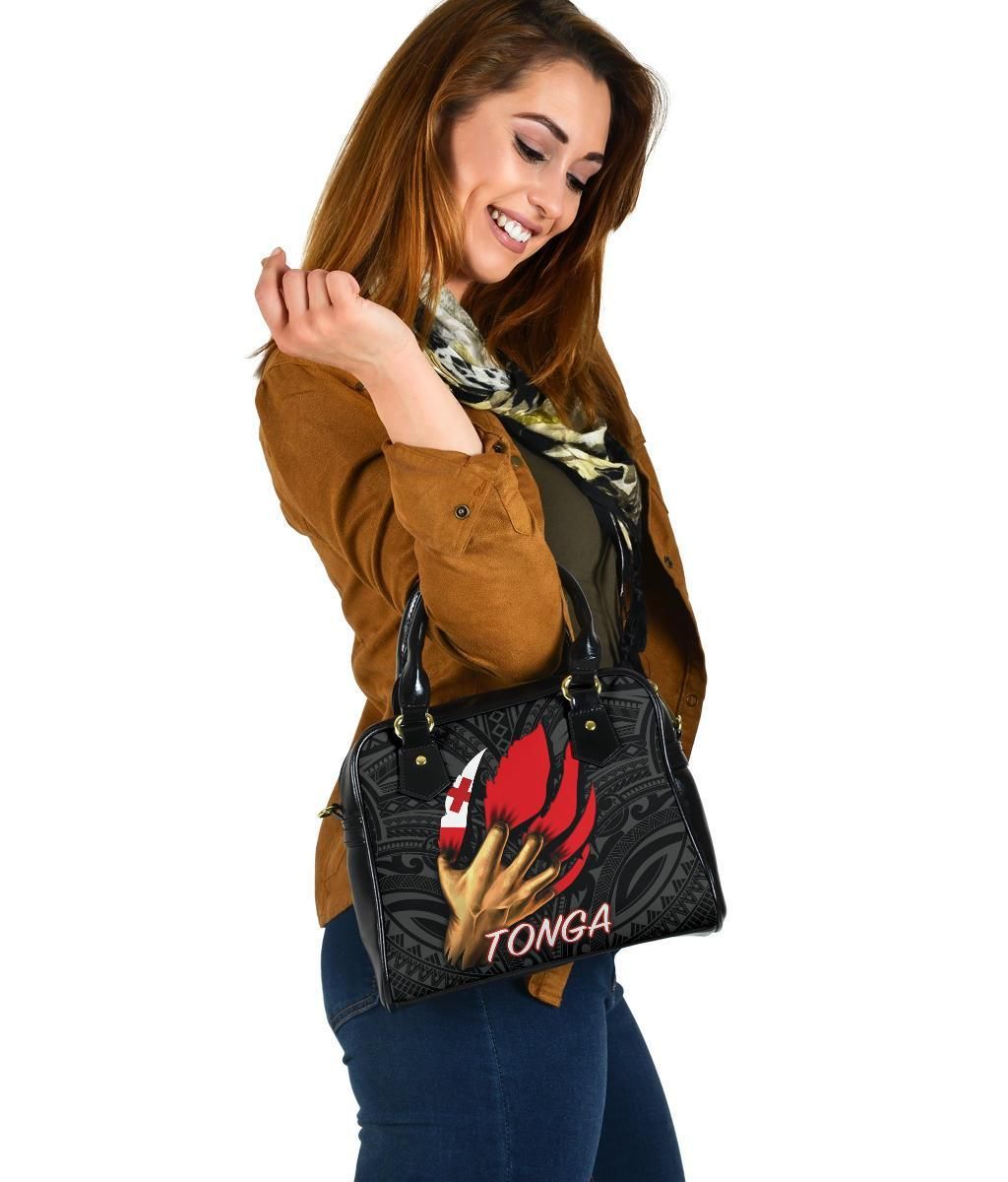 Tonga Shoulder Handbag - Tonga In Me (Black)