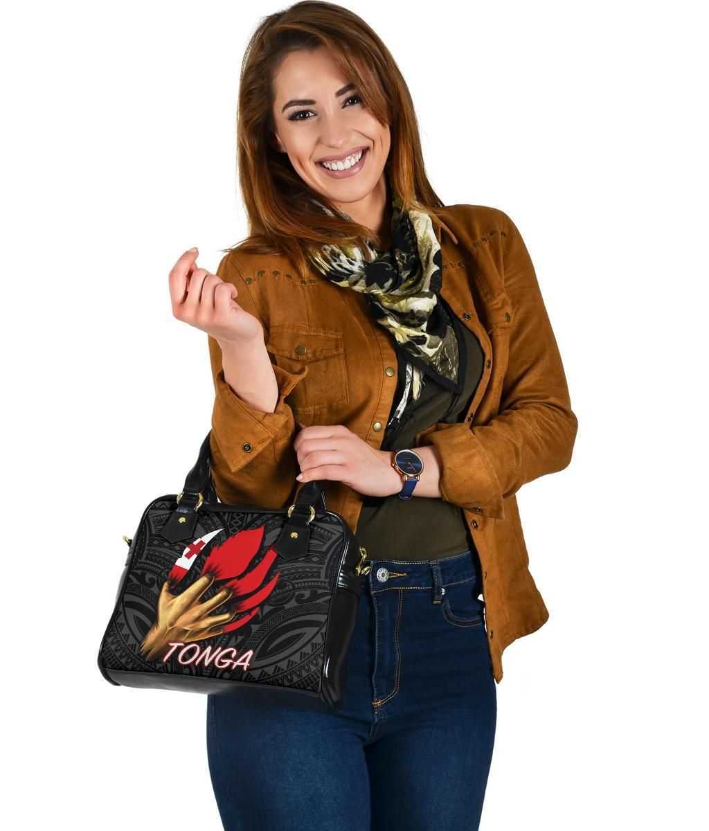 Tonga Shoulder Handbag - Tonga In Me (Black)