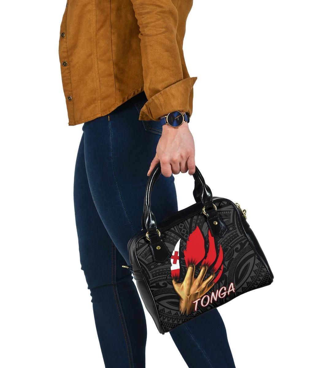 Tonga Shoulder Handbag - Tonga In Me (Black)