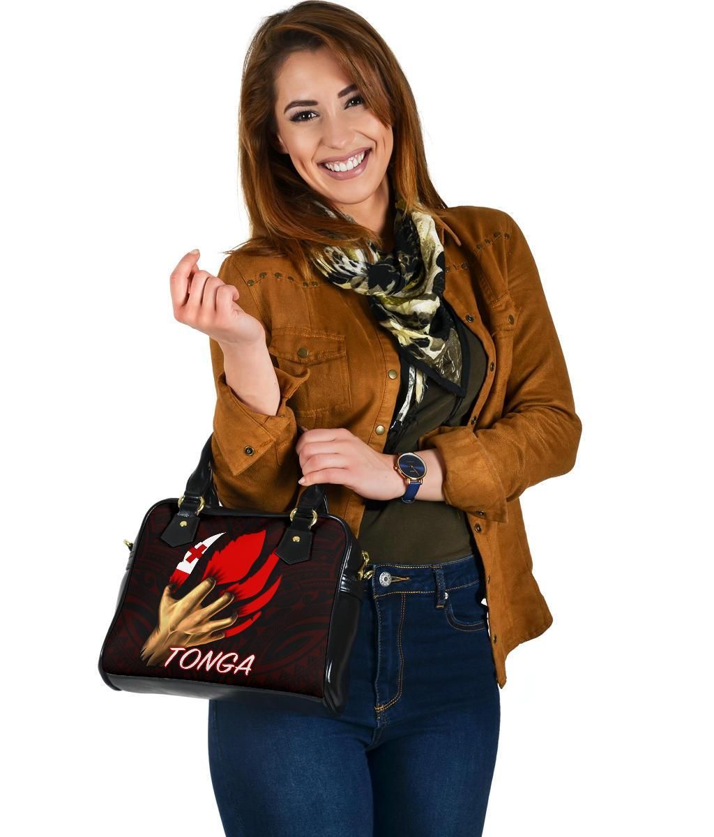 Tonga Shoulder Handbag - Tonga In Me (Red)