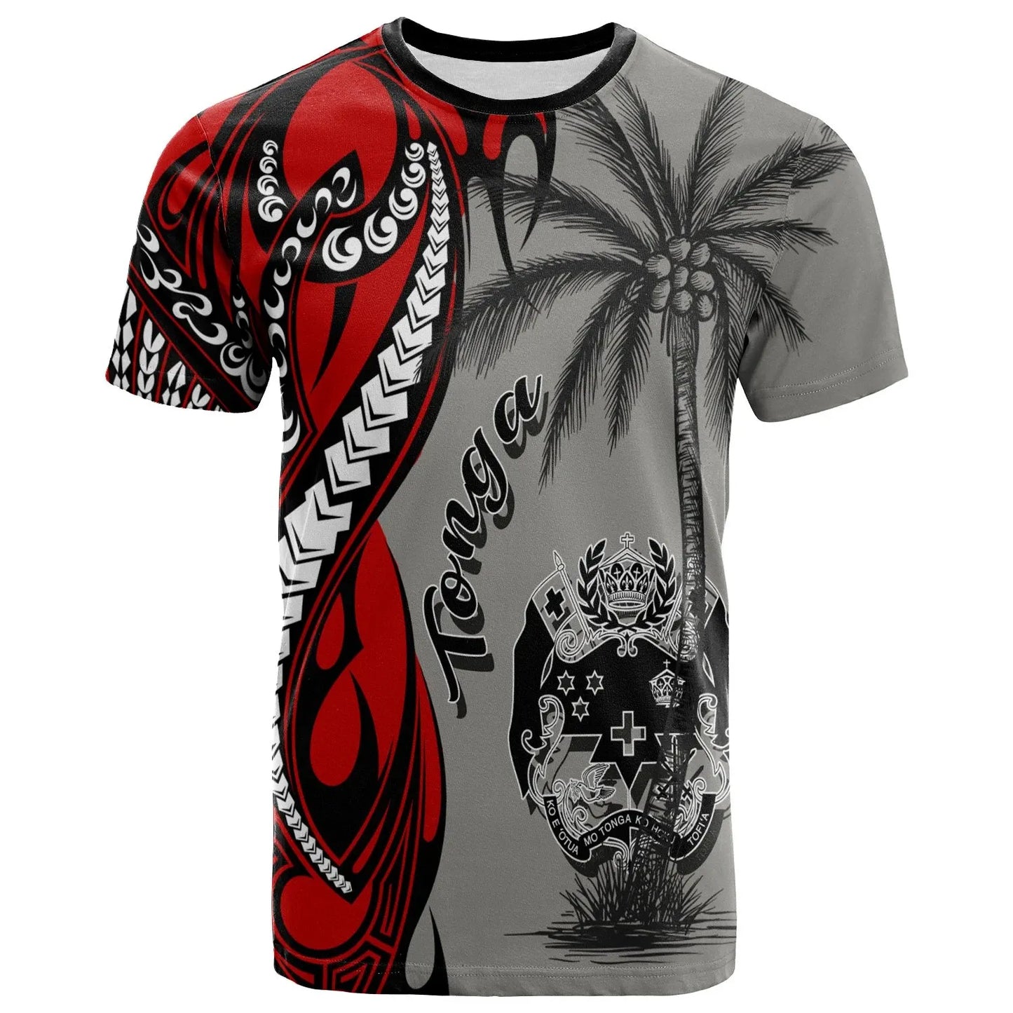Tonga T-Shirt - Classical Coconut Tree