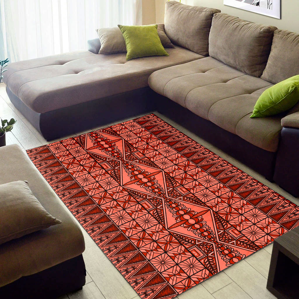 Tonga Area Rug Tapa Design