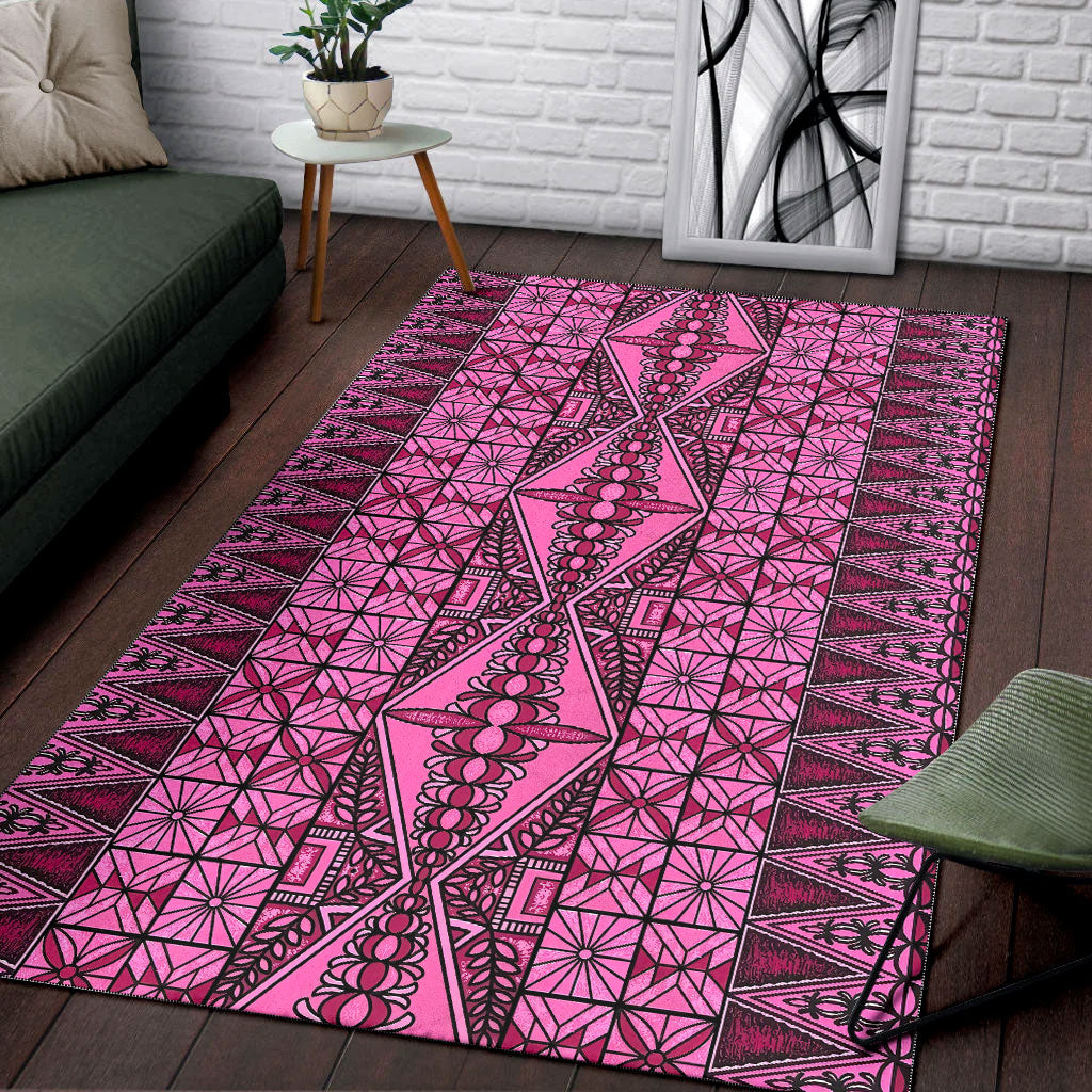 Tonga Area Rug Tapa Design
