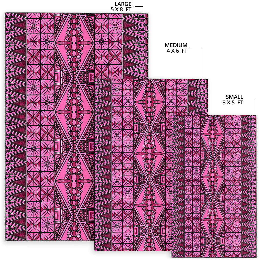 Tonga Area Rug Tapa Design