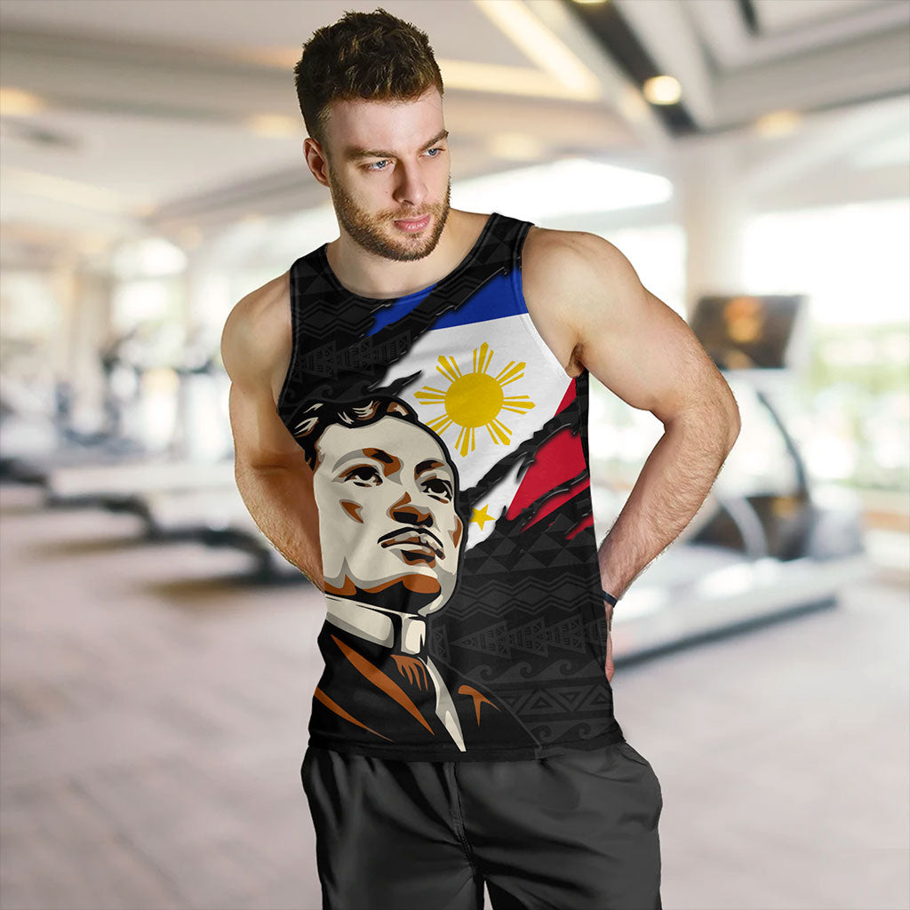 Philippines Filipinos Tank Top Rizal Day Tribal Crack Style