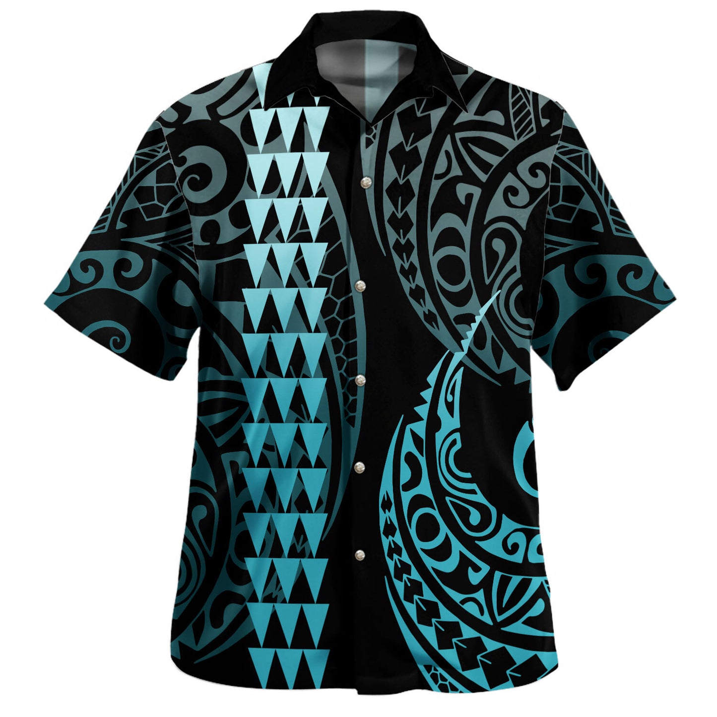 Hawaii Hawaiian Shirt Polynesia Kakau Style