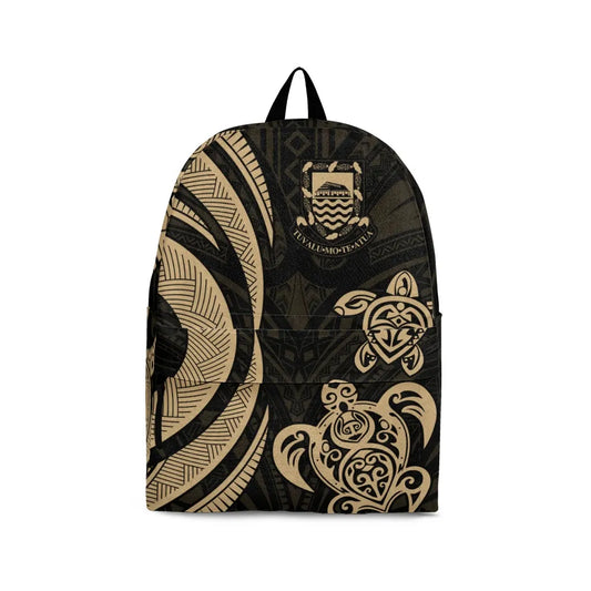 Tuvalu Backpack - Gold Tentacle Turtle