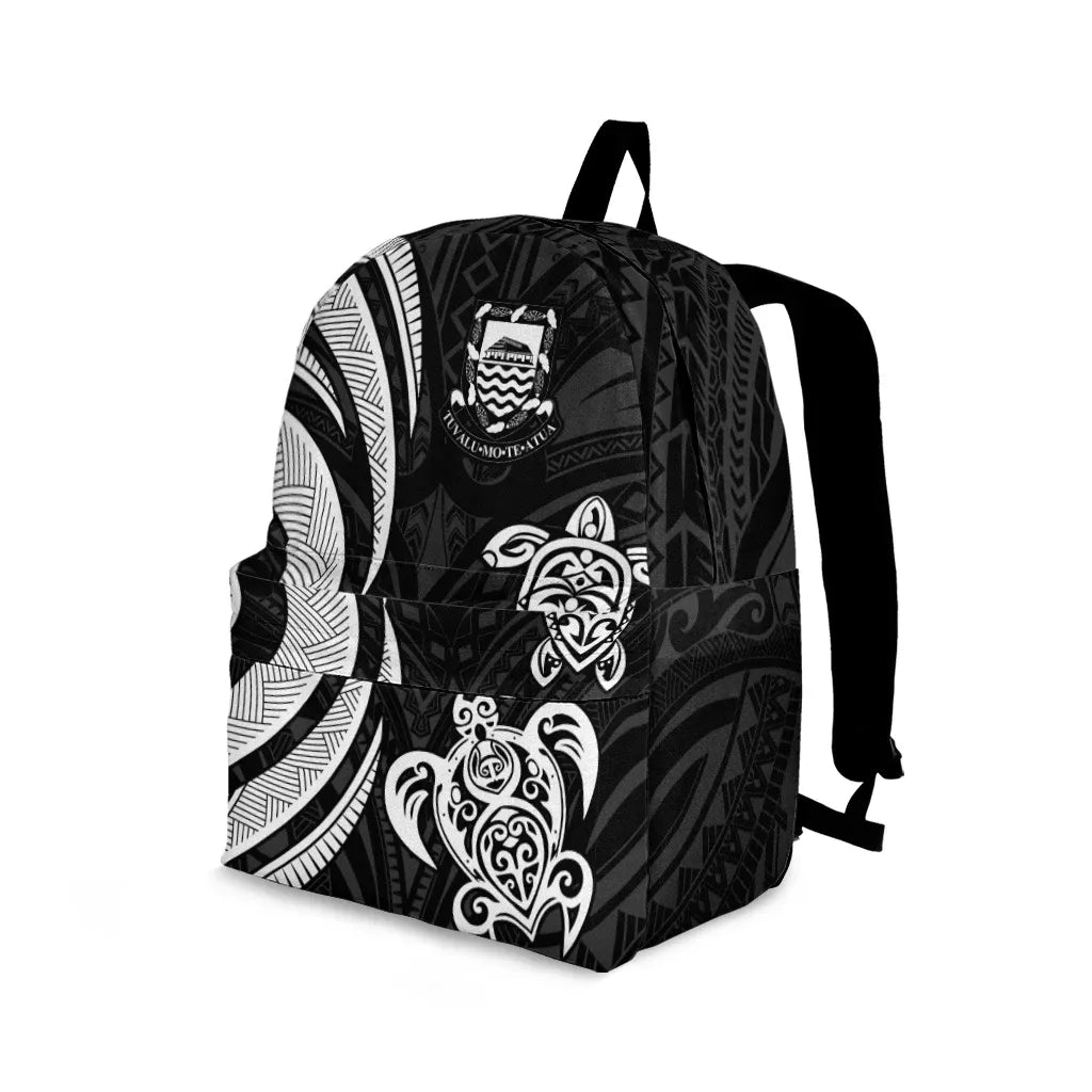 Tuvalu Backpack - White Tentacle Turtle