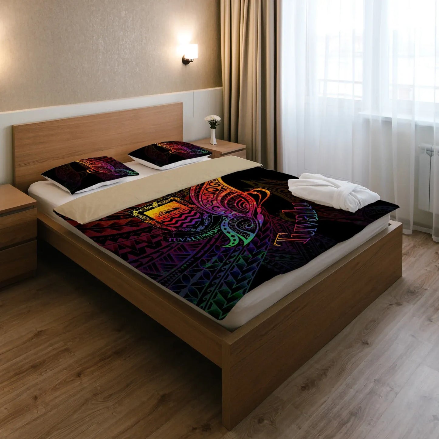 Tuvalu Bedding Set - Butterfly Polynesian Style