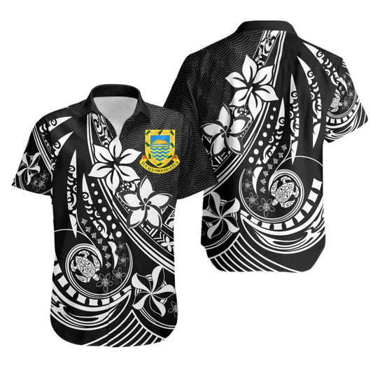 Tuvalu Short Sleeve Shirt - The Flow OF Ocean