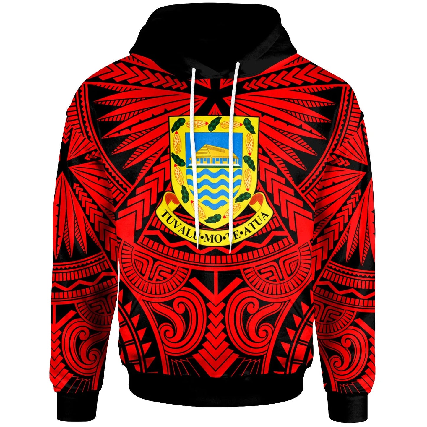 Tuvalu Hoodie - Classic Vignette Style