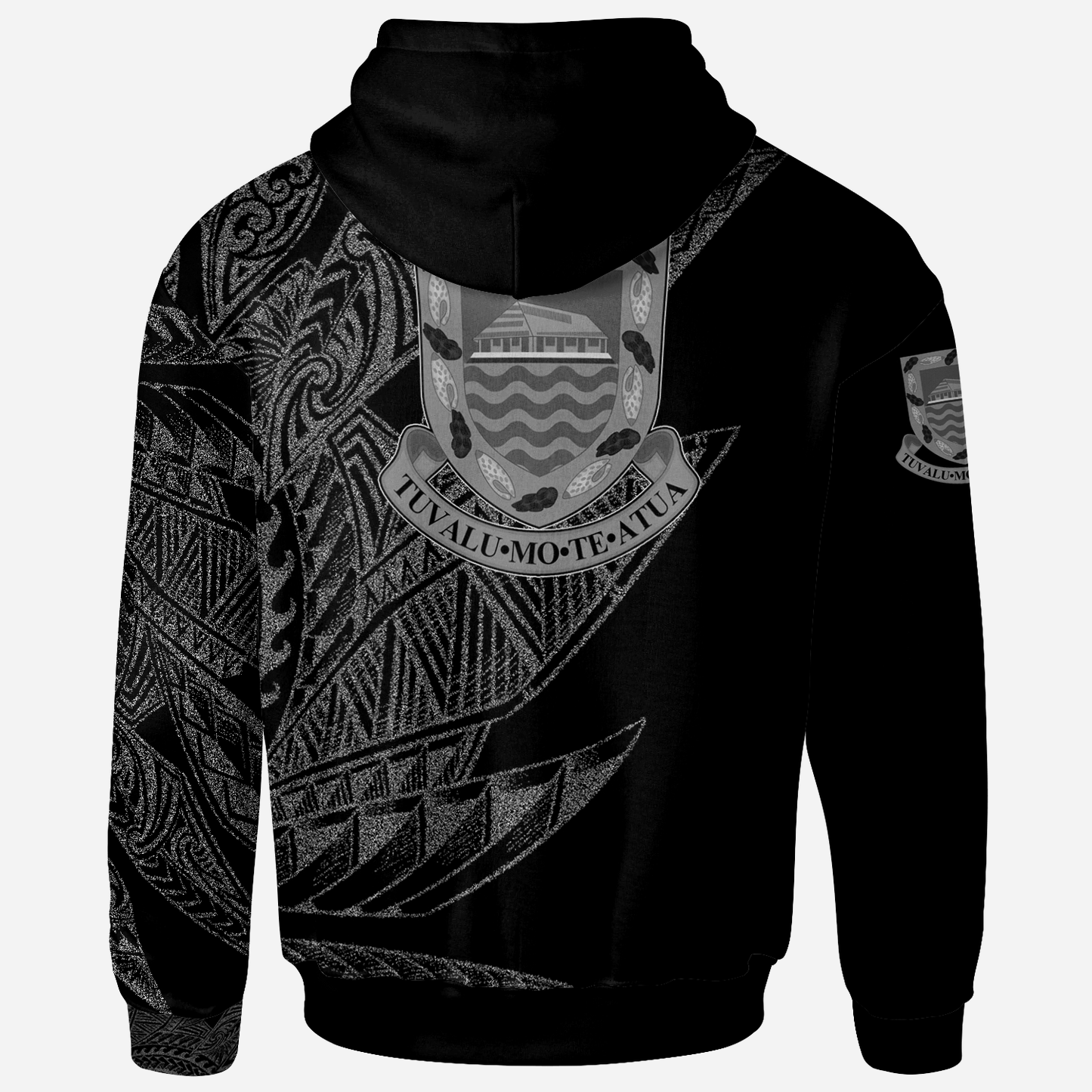 Tuvalu Hoodie - Legends Are Born In White Color