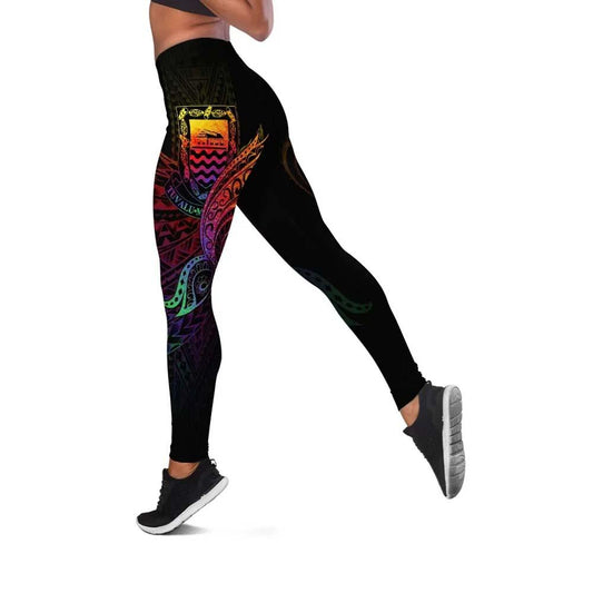 Tuvalu Legging - Butterfly Polynesian Style