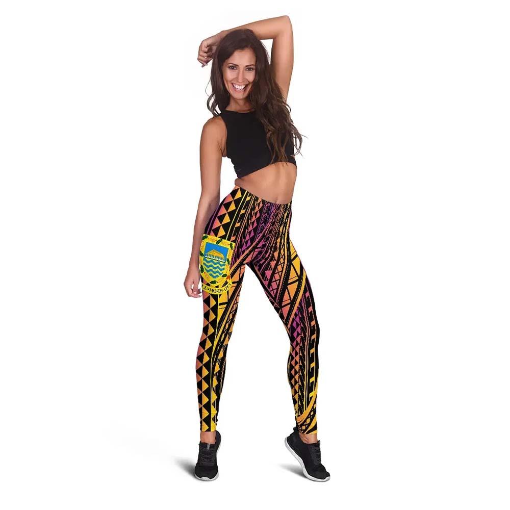 Tuvalu Legging - Special Polynesian Ornaments
