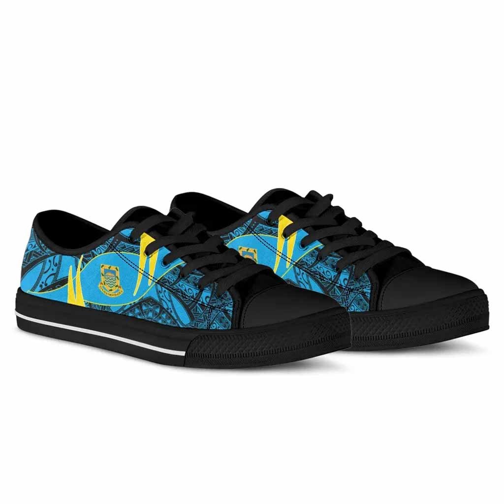 Tuvalu Low Top Shoes - Symmetrical Lines