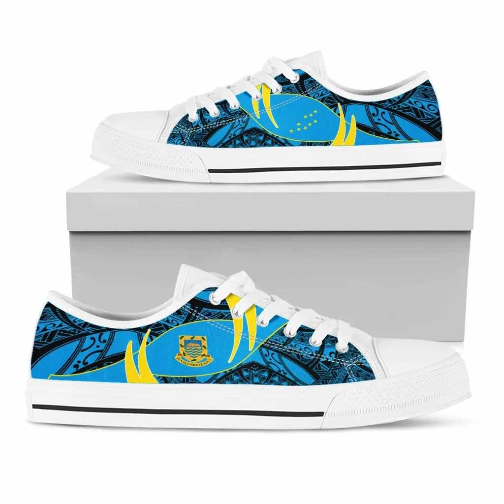 Tuvalu Low Top Shoes - Symmetrical Lines