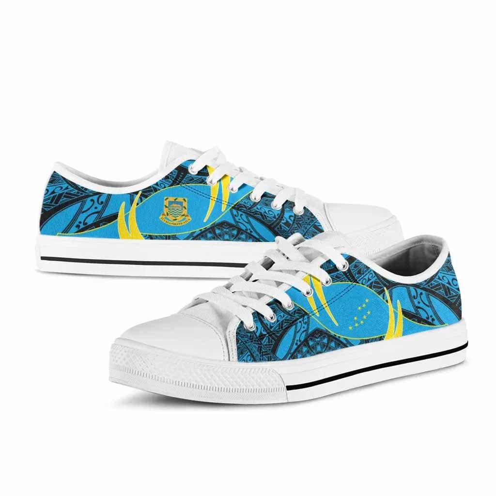 Tuvalu Low Top Shoes - Symmetrical Lines