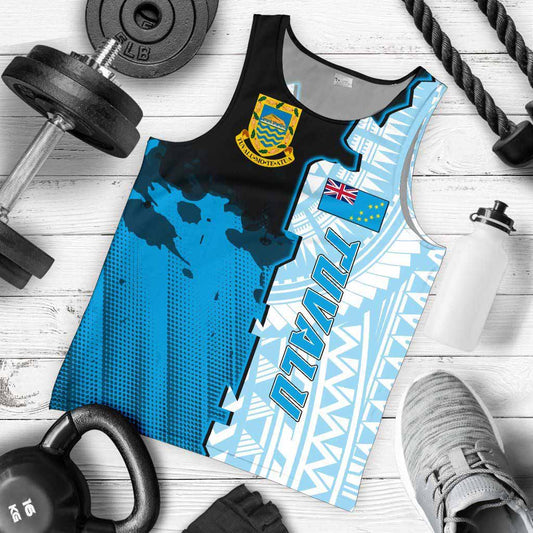 Tuvalu Personalised Men Tank Top - Independence Day
