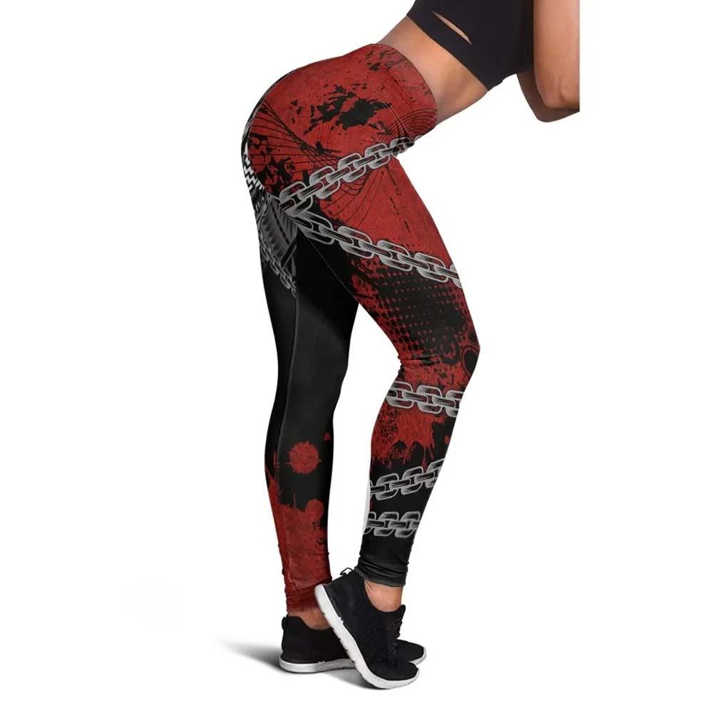 Tuvalu Polynesian Legging - Polynesian Chain Style