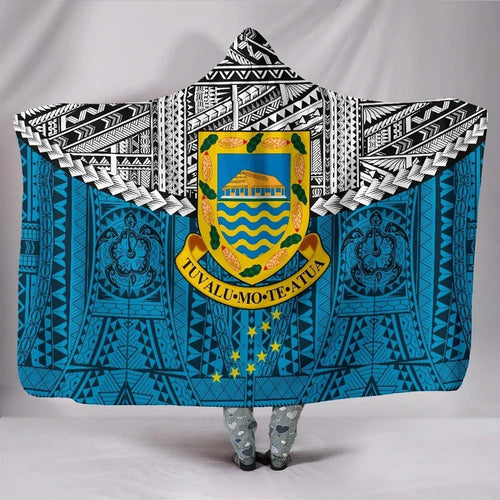 Tuvalu Special Hooded Blanket