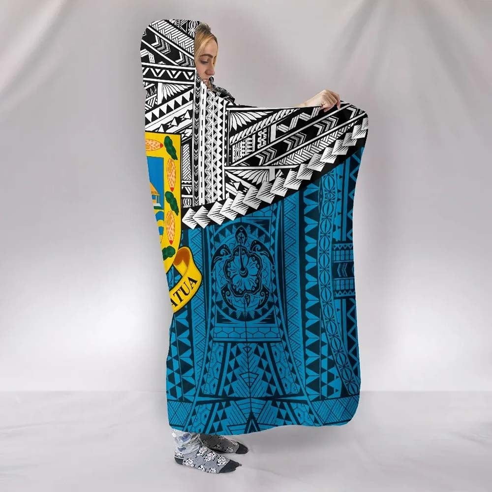 Tuvalu Special Hooded Blanket