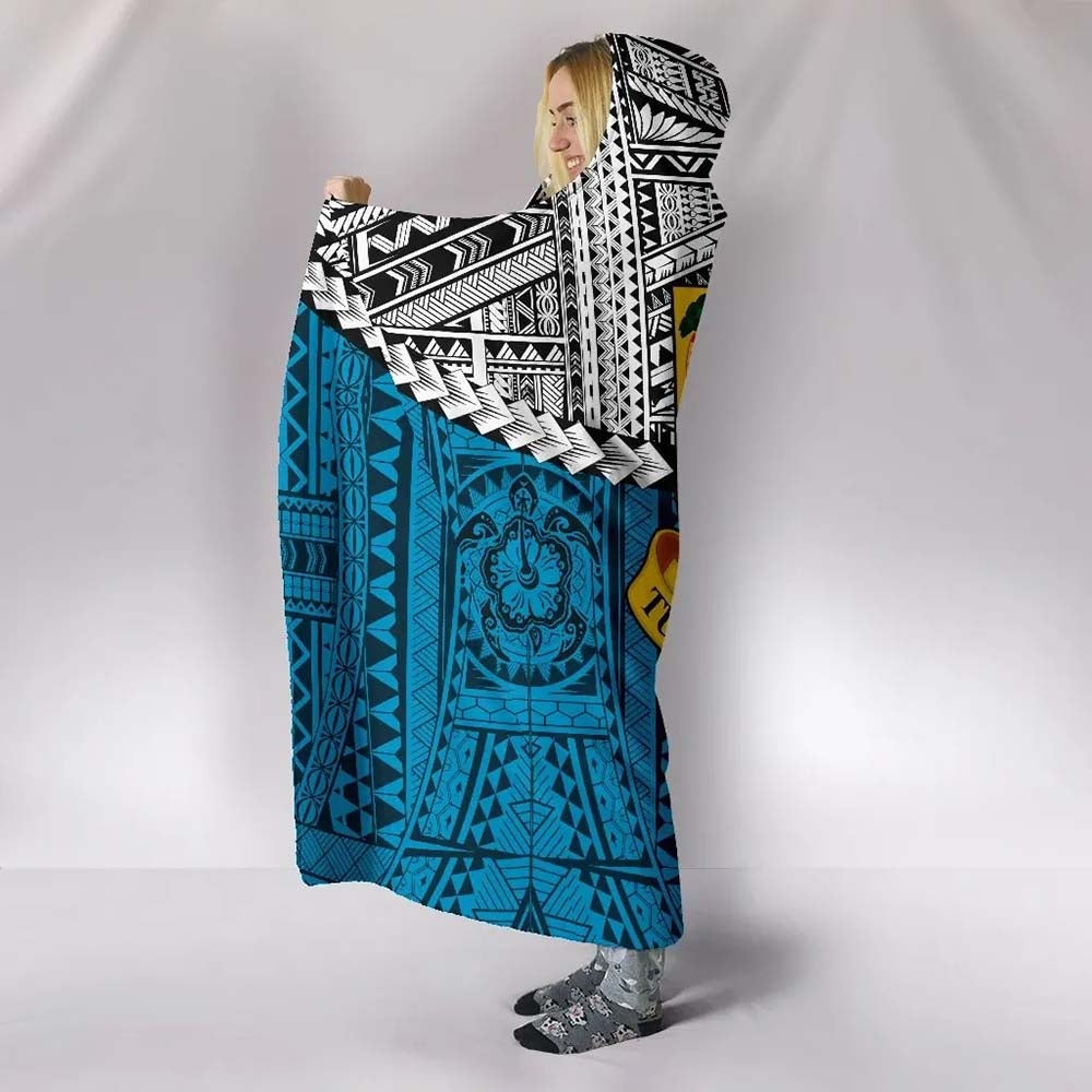 Tuvalu Special Hooded Blanket
