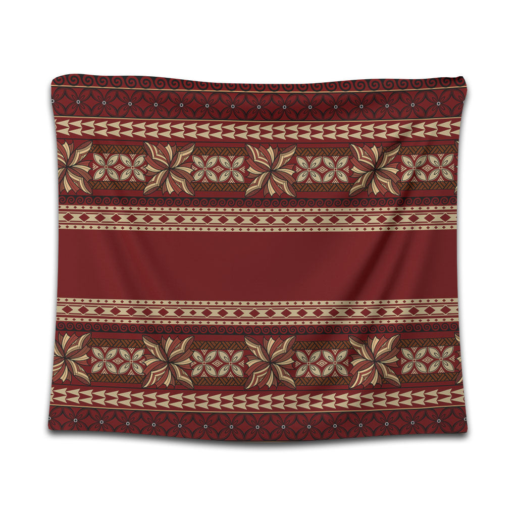 Samoa Tapestry Siapo Pattern Design