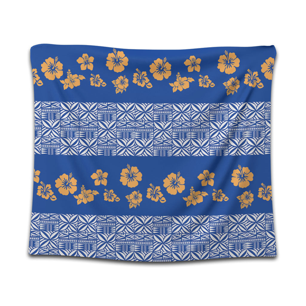 Samoa Tapestry Hibiscus Pattern Island