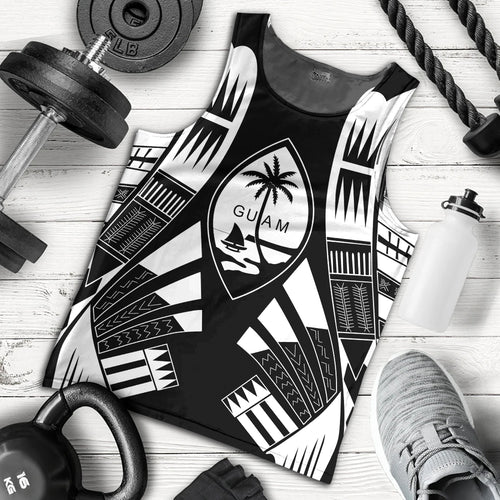 Guam Tank Top Polynesian Tribal Premium Style