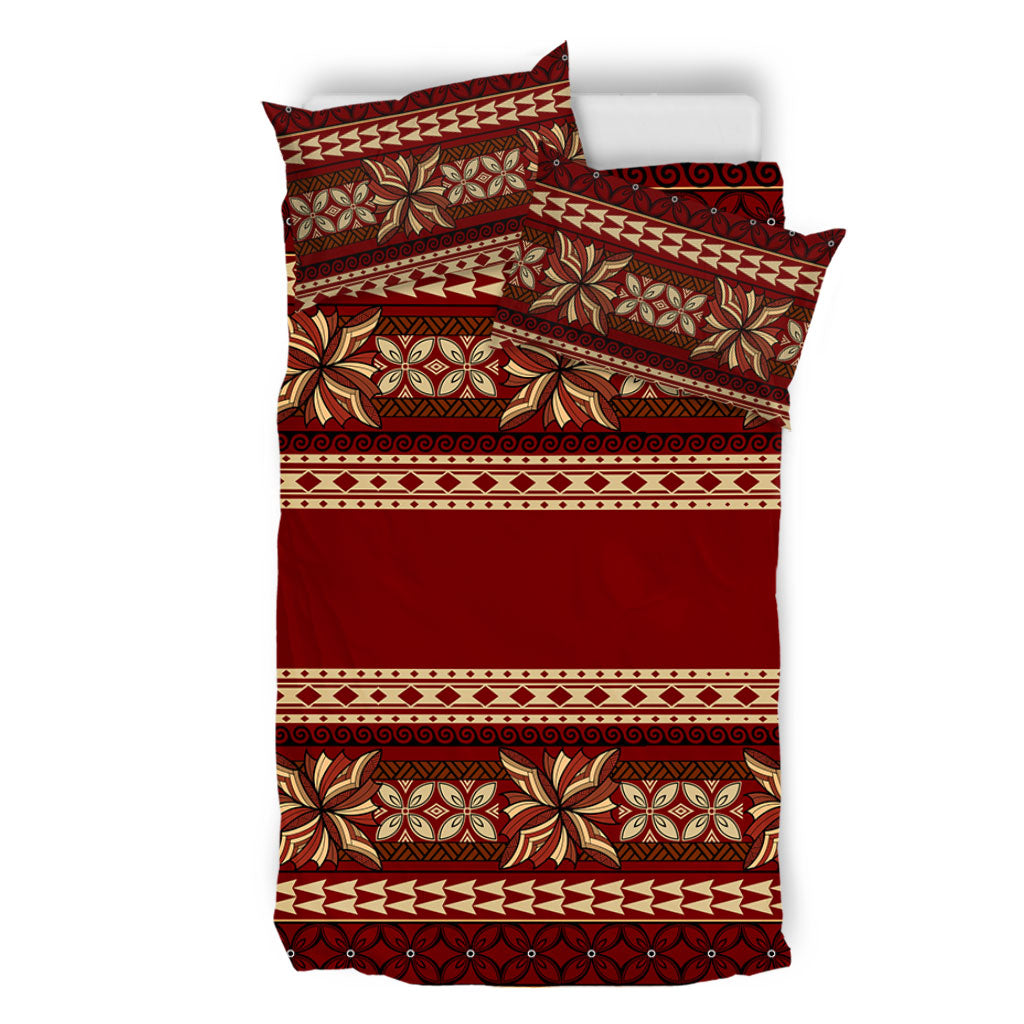 Samoa Bedding Set Siapo Pattern Design