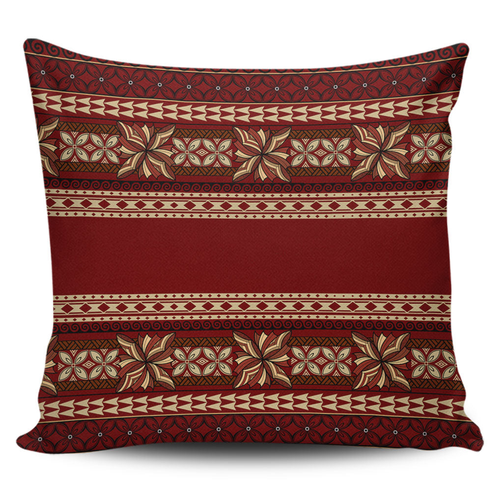 Samoa Pillow Cases Siapo Pattern Design