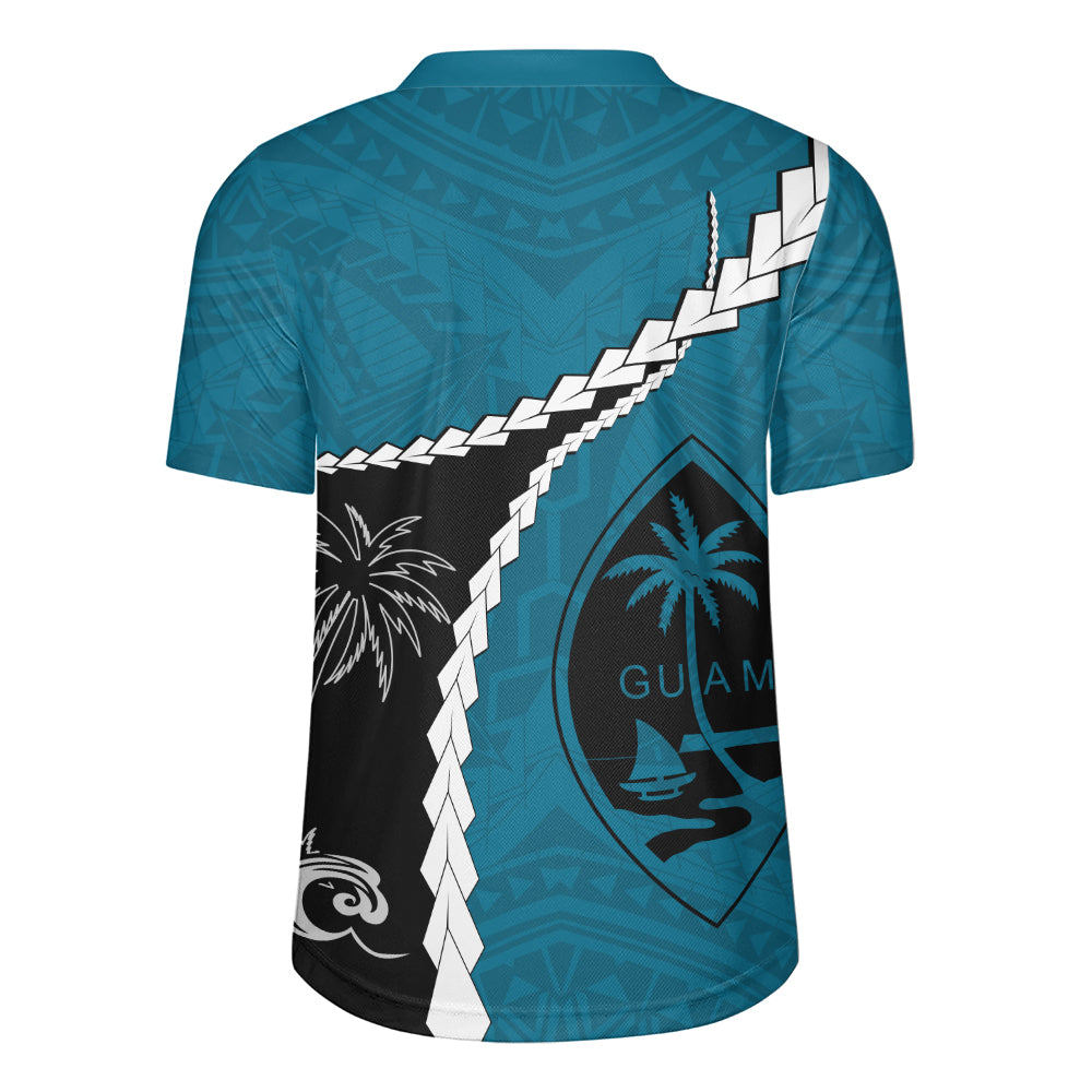 Guam Rugby Jersey Tribal Spirits Coconut Tree