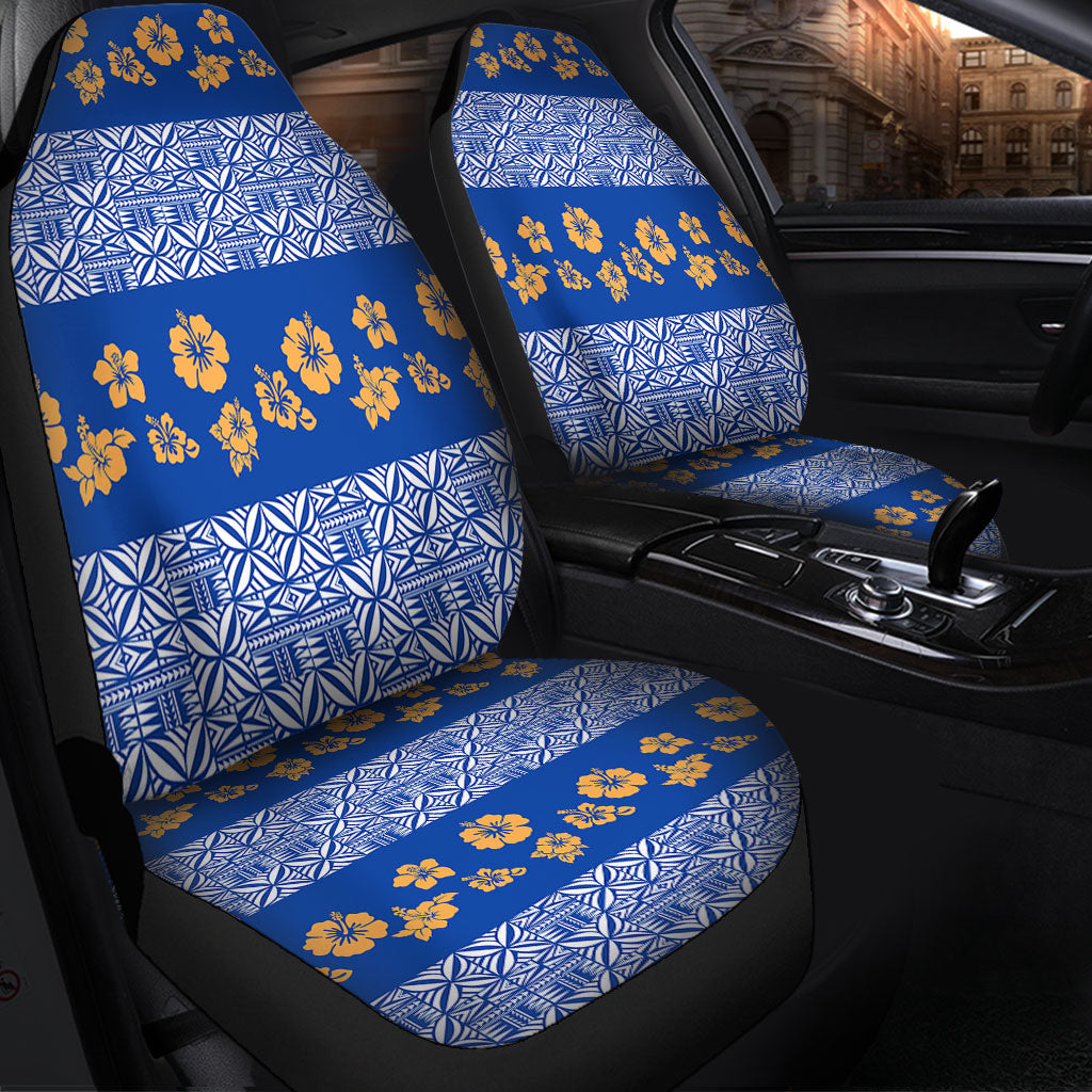 Samoa Car Seat Covers Hibiscus Pattern Island