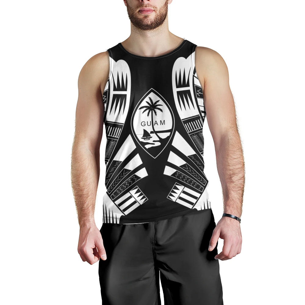 Guam Tank Top Polynesian Tribal Premium Style