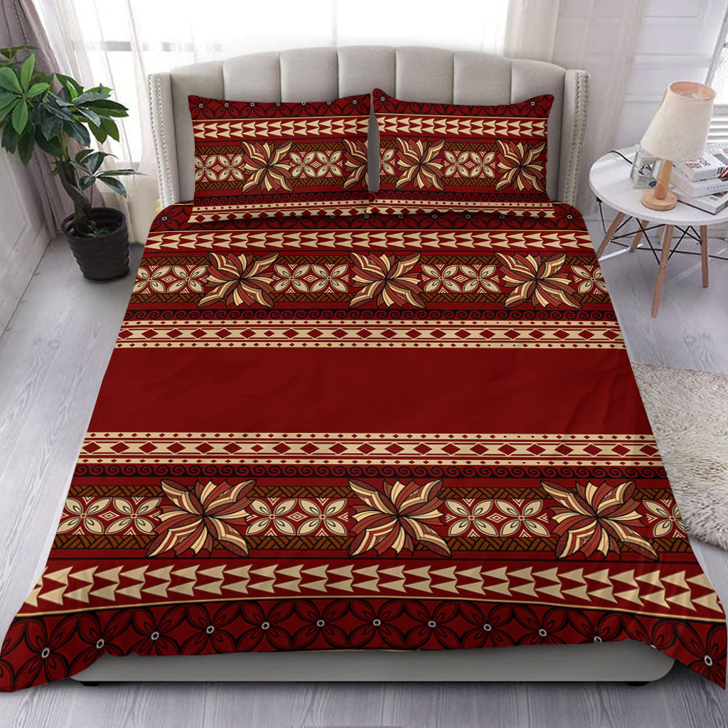 Samoa Bedding Set Siapo Pattern Design